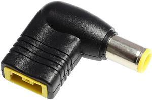 Square Female To 7.9x5.5mm Male DC Power Plug Connector for Laptop Lenovo T400 T410 T420 T430 X200 X201 X220 X230