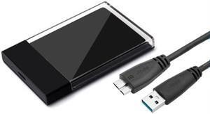 External USB 3.0 Transparent 2.5 Inch Mobile Hard Disk Box External SATA Serial Port SSD Mechanical Solid State Hard Disk Box