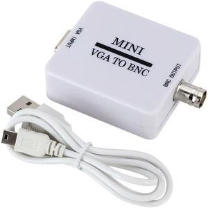Mini HD VGA To BNC Video Converter Convertor Box Composite VGA To BNC Adapter Conversor Digital Switcher Box for HDTV Monitor