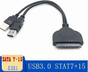 USB SATA 3 Cable Sata To USB 3.0 Adapter UP To 6 Gbps Support 2.5Inch External SSD HDD Hard Drive 22 Pin Sata