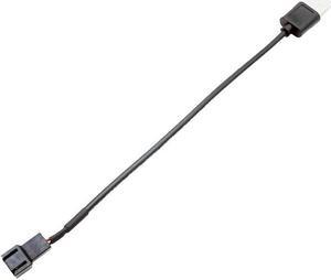 30cm Computer Fan Adapter Cable USB Interface To 3pin Interface Chassis Fan Power Cord CPU Fan Cable(3pcs)