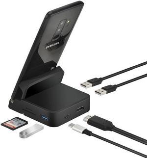 8 In 1 Type C HUB Docking Station Phone Stand Dex Pad Station USB C To HDMI-compatible Dock Power Charger Kit(Docking station)