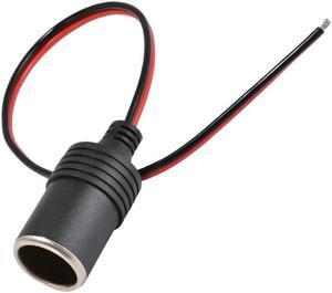 30cm Universal 12V 10A 120W Car Cigarette Lighter Female Socket Plug Auto Car Cigar Charger Cable Power Connector Adapter