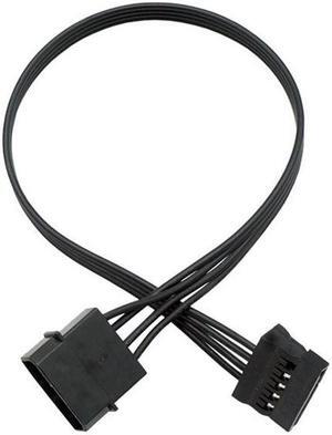 4Pin To SATA Serial Port Cable 15pin Hard Disk Cable Ide To SATA Optical Drive Adapter Cable(32cm)