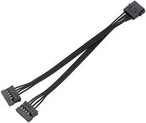 4Pin To SATA Serial Port Cable 15pin 1to2hard Disk Cable Ide To SATA Optical Drive Adapter Cable