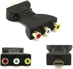AV Digital Signal HDMI-compatible To 3 RCA Audio Ad Ter Component Converter Video for PC Projector Tablet Computers