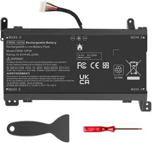 12-Pin 14.6V Battery for HP OMEN 17-an006TX 17-an026TX 17-an027TX 17-an028TX 17-an032TX