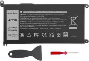 42Wh YRDD6 Battery for Dell Latitude 3310 2-in-1 Inspiron 5481 5482 5485 5491 5591 2-in-1
