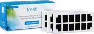 Mist Replacement Air Filter for GE ODOR FILTER, Compatible with GE Café Series Refrigerator, 3 Pack