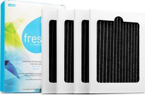 Replacement PAULTRA Frigidaire Air Filter Compatible With Pure Air Ultra EAFCBF, 4 Pack -Fresh