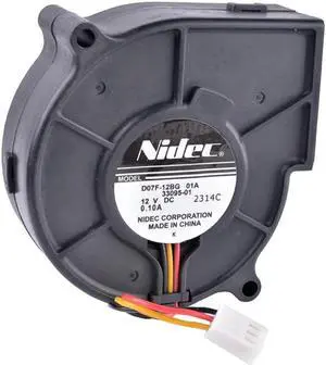 D07F-12BG 7530 75mm fan 7.5cm 12V 0.10A Silent centrifugal turbine blower fan