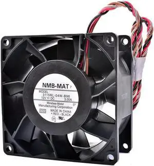 3115RL-04W-B96 8cm 8038 80mm fan 12V 3.00A High air volume PWM control speed cooling fan