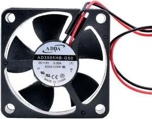 Brand new AD3505HB-G50 3.5cm 3510 35mm fan 35x35x10mm DC5V 0.20A double ball large air volume miniature cooling fan