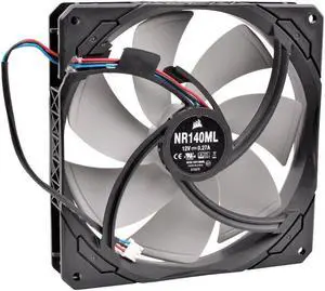 New NR140ML 14cm 140mm fan 140x140x25mm 14025 DC12V 0.27A cooling fan for RMx Series 850W (2021) power supply