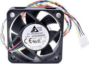 AFB0505HB 5cm 50mm fan 50x50x15mm DC5V 0.45A 4 lines pwm large air volume cooling fan