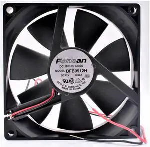 FONSAN DFB0912H 9cm 92mm fan 9025 12V 0.30A power supply chassis large cooling fan