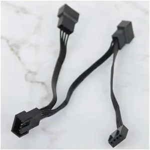 Fan pwm splitter FAN HUB New Fan 4pin to 3 x 4pin/3pin PWM Extension Cables 4pin to 3 Ways Y Splitter Cable Adapter Fan pwm splitter FAN HUB New Fan 4pin to 3 x 4pin/3pin PWM Extension Cables 4pin to 3 Ways Y Splitter Cable Adapter