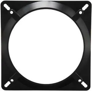 Fan Adapter 140mm-BK 140mm to 120mm Fan Adapter for 140mm fan install on 120mm chassis screw holes, Black Fan Adapter 140mm-BK 140mm to 120mm Fan Adapter for 140mm fan install on 120mm chassis screw holes, Black