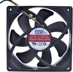 DAZH0925R2U 9cm 9025 12V 0.60A 4pin PWM high volume air cooling fan