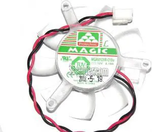 Magic MGA5012XR-O10 12V 0.19A 2 wires 2 Pins vga fan video card fan graphics Card cooler