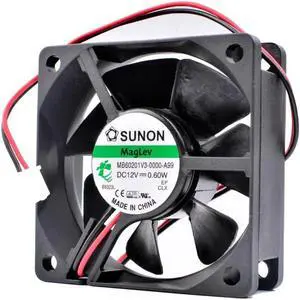 MB60201V3-0000-A99 6cm 6020 60mm fan DC12V 0.60W Thermal Support Devices Chassis power supply silent cooling fan