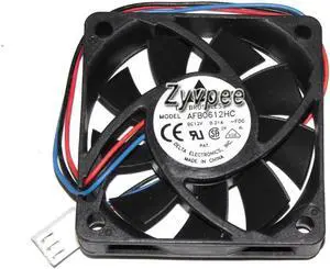 Delta 6013 AFB0612HC F00 12V 0.21A 3 Wires 3 Pins 6cm case fan 60mm cooling fan cpu cooler