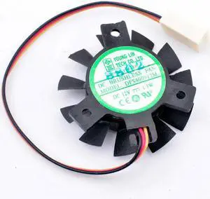 DFS400912M 12V 1.3W Diameter 37mm hole pitch 25x25x25mm 3 wires 3pin cooling fan for soft router heat sink