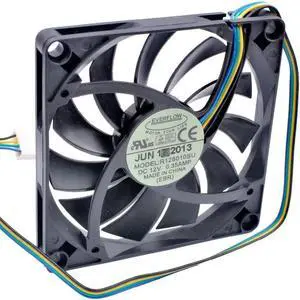 R128010SU 8cm 80x80x10mm 8010 DC12V 0.35A 4 lines pwm computer motherboard ultra-thin cpu cooling fan