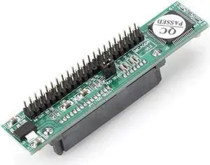 2.5 Inch IDE to SATA Adapter, HDD SATA HDD Female to IDE 44Pin Converter Adapter Male Card, SATA Hard Drive 7+15PIN to IDE Adapter