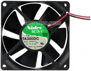 NIDEC 8025 TA300DC M35254-16 12V 0.19A 2 Wires 8CM Case fan,80mm cooling fan