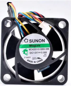 4cm 4020 12V 0.9W MC40201V2-Q000-S99 motherboard north and south bridge power supply built-in cooling fan