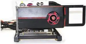 Graphics card holder DIY external graphics card base with power supply base for ATX PSU aluminum support EXP GDC graphics card d