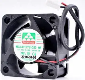 MGA4012YB-O20 4cm 4020 40x40x20mm DC12V 0.18A North and South Bridge Inverter Cooling Fan
