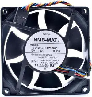 3612KL-04W-B66 9cm 9032 92x92x38mm 12V 0.68A server chassis cooling fan