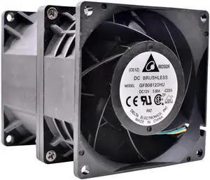 GFB0812DHU 80x80x90mm DC12V 5.88A Servo server large air volume cooling fan GFB0812DHU 80x80x90mm DC12V 5.88A Servo server large air volume cooling fan