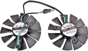 FD7010H12S GTX1050 GTX1060 GTX960 GTX950 GTX750ti/R9 370 12V 0.35A diameter 75mm hole distance 40mm graphics card cooling fan FD7010H12S GTX1050 GTX1060 GTX960 GTX950 GTX750ti/R9 370 12V 0.35A diameter 75mm hole distance 40mm graphics card cooling fan