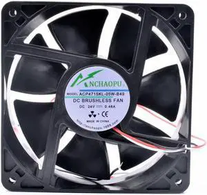 ANCHAOPU 4715KL-05W-B49 12cm 12038 120x120x38mm DC24V 0.46A 3 line inverter cooling fan