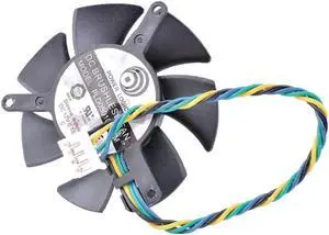 PLD05010S12M 45mm 39mm 12V 0.15A 4pin4-wire 4pin computer graphics video card cooling fan