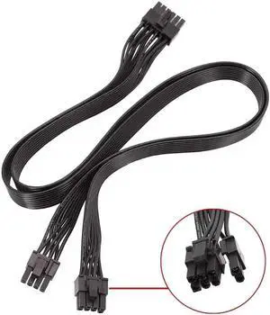 Suitable for Seasonal PSU P-860 P-1000 X-1050 power supply 12pin to dual 8pin graphics card cable