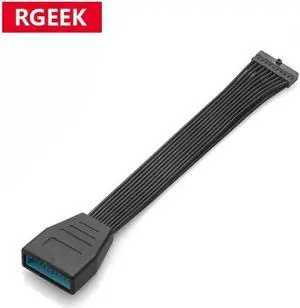 Motherboard Mainboard USB3.0 19Pin 20Pin Female to USB 3.0 19pin 20 Pin Male Extension Conversion Connecting Cable Motherboard Mainboard USB3.0 19Pin 20Pin Female to USB 3.0 19pin 20 Pin Male Extension Conversion Connecting Cable