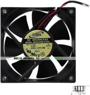 ADDA AD0824UB-A70GL 8025 DC24v 80 * 80 * 25mm Cooling Fan Radiator Fan