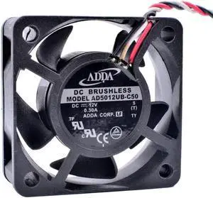 AD5012UB-C50 5cm 50mm 5020 12V 0.30A PC Computer Case Cooling Cooler DC Fan AD5012UB-C50 5cm 50mm 5020 12V 0.30A PC Computer Case Cooling Cooler DC Fan