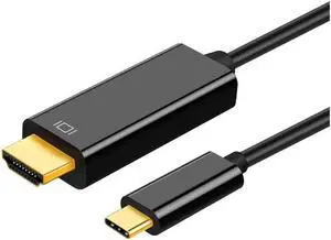 USB C to (4K*2K) 30HZ HDMI Cable Video Converter Adapter 6Ft Type C to HDMI 4K Cord USB C to (4K*2K) 30HZ HDMI Cable Video Converter Adapter 6Ft Type C to HDMI 4K Cord