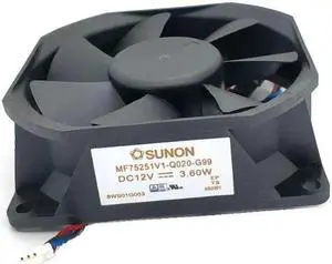 Original SUNON MF75251V1-Q000-G99 DC 12V 2.91W 3-wires Projector Cooling Fan