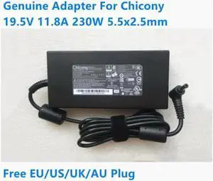 Chicony A17-230P1A 19.5V 11.8A 230W A230A015P AC Adapter For Hasee MSI Laptop Power Supply Charger