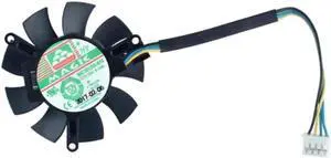 MAGIC MGT5012XB-W10 12V 0.19A Four - line graphics card cooling fan