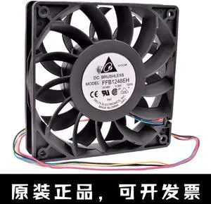FFB1248EH 12cm 120mm 120x120x25mm 12025 DC48V 0.38A server inverter cooling fan FFB1248EH 12cm 120mm 120x120x25mm 12025 DC48V 0.38A server inverter cooling fan