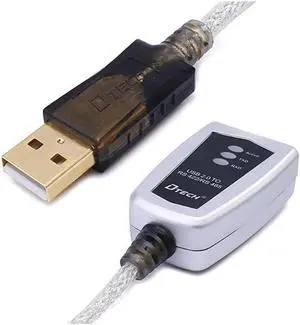 16 Feet USB to RS422 RS485 Serial Port Converter Adapter Cable with FTDI Chip Supports Windows 10 8 7 XP and Mac 16 Feet USB to RS422 RS485 Serial Port Converter Adapter Cable with FTDI Chip Supports Windows 10 8 7 XP and Mac