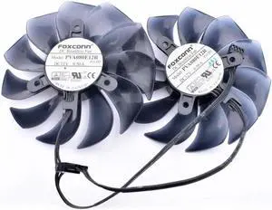 PVA080E12R-P11 12V 0.50A 4 line graphics card cooling double fan