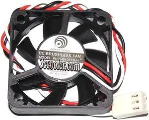 Power Logic 4cm 40*10mm PLA04010S12M-1 12V 0.08A 3 wires 3 pins micro fan gateway router cooler